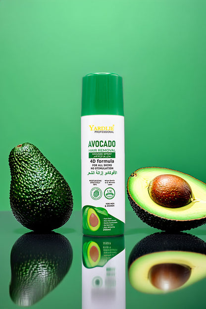 Yardlie Avocado Hair Removal Mousse Spray for Men and Women 200ml