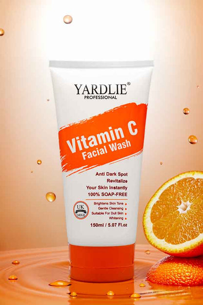 Yardlie Vitamin C Facial Wash Brightening Face Cleanser 150ml