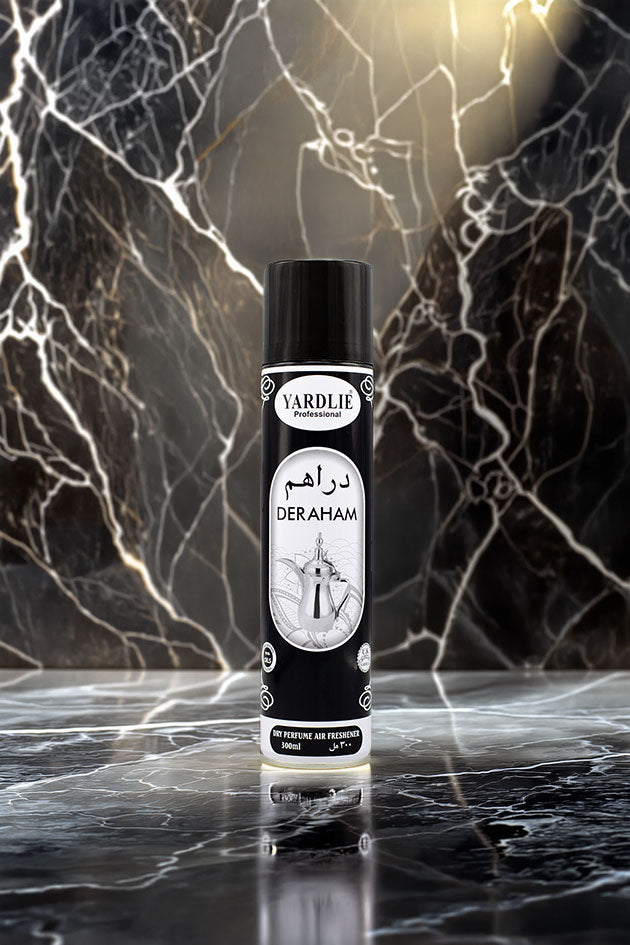 Dry Perfume Air Freshener Yardlie Professional Deraham 300ml Pakistan