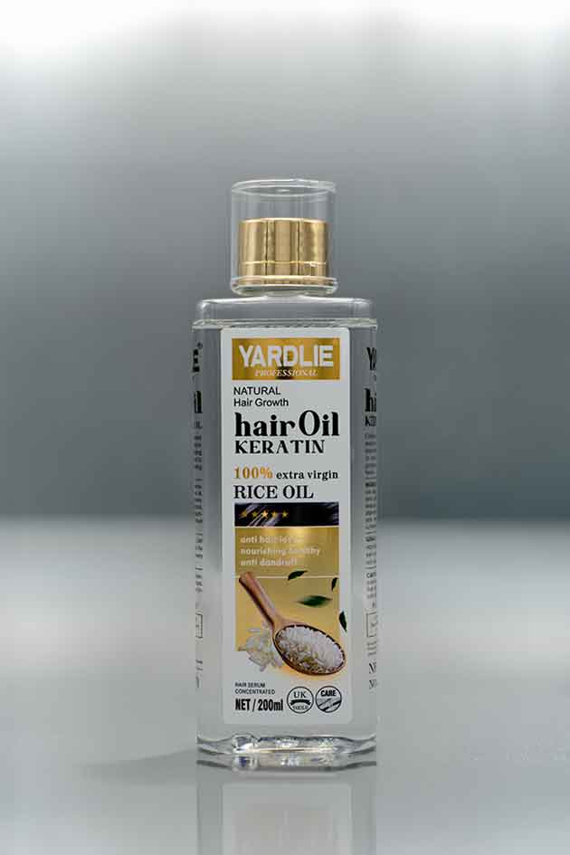 Yardlie Hair Oil Keratin & Rice Oil Hair Growth Oil 200ml