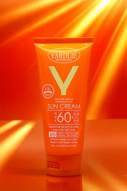 Yardlie Sun Cream SPF 60 BB Natural Tan 100ml
