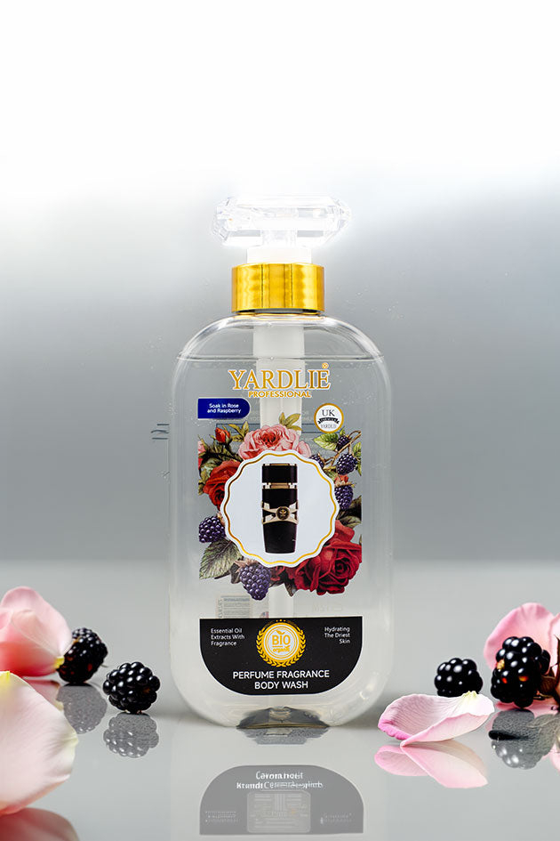Yardlie Professional Perfume Fragrance Body Wash Rose Raspberry