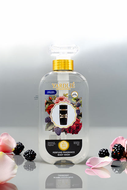 Yardlie Professional Perfume Fragrance Body Wash Rose Raspberry