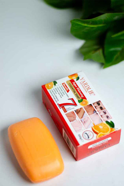 Yardlie Vitamin C Brightening Essential Soap Bar for Glowing Skin