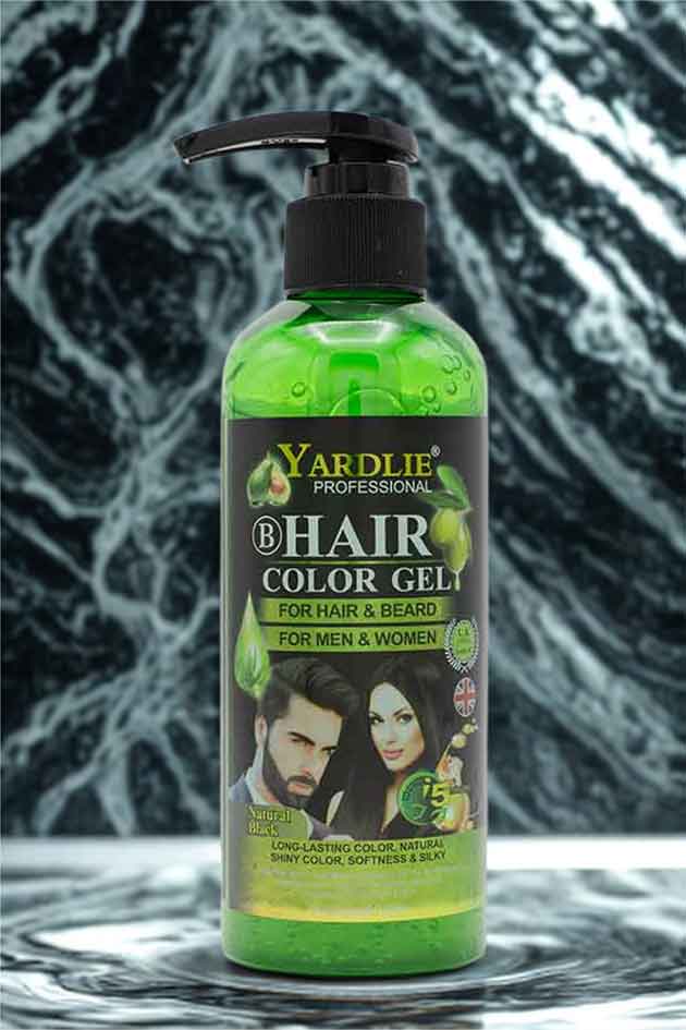 Yardlie Professional Hair Gel Mixing Paste Natural Black 460ml front view