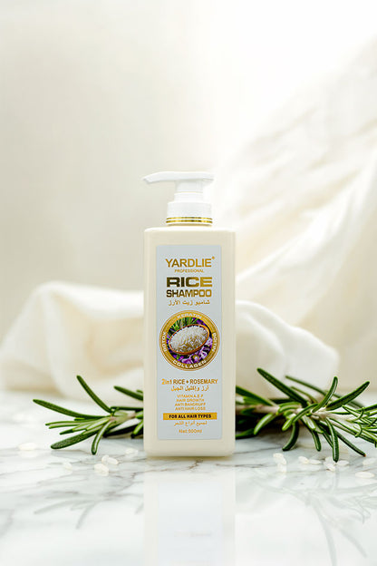 Yardlie Professional Rice and Rosemary Shampoo with Keratin 500ml