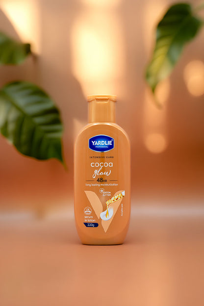 Yardlie Professional Cocoa Glow Body Lotion Cocoa Butter Serum in Lotion 220g Pakistan
