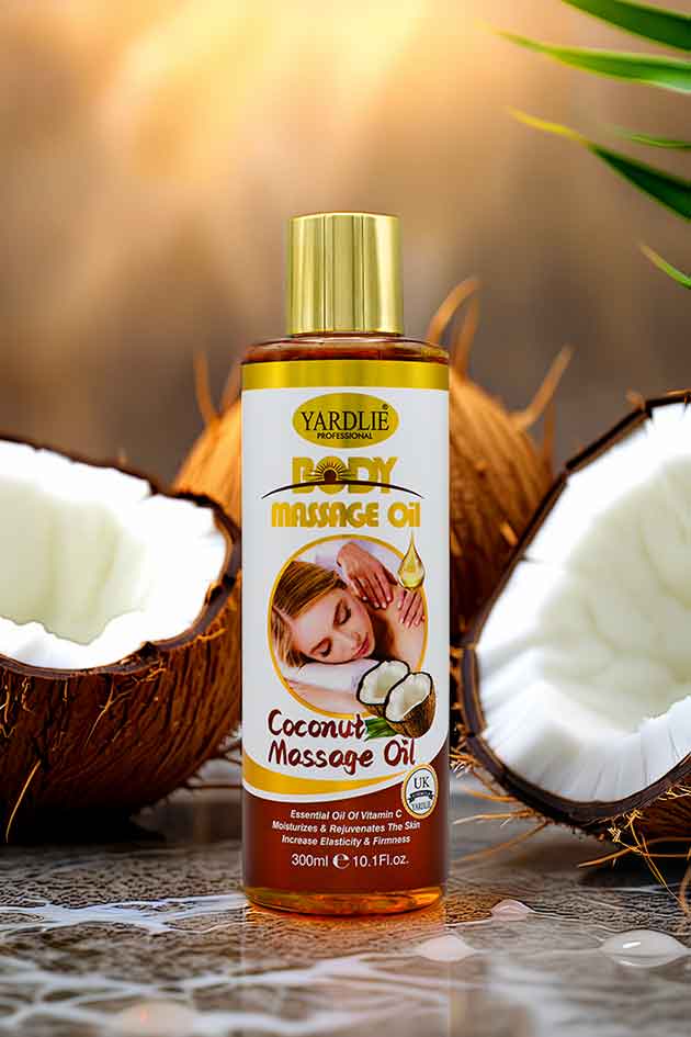 Yardlie Coconut Body Massage Oil 300ml