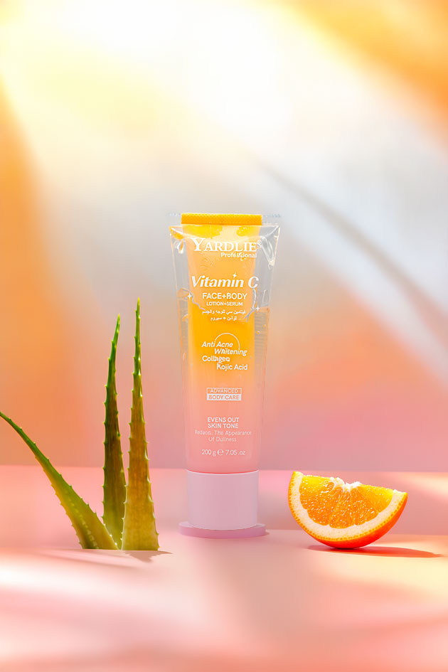 Yardlie Professional Vitamin C Face and Body Lotion Serum 200g