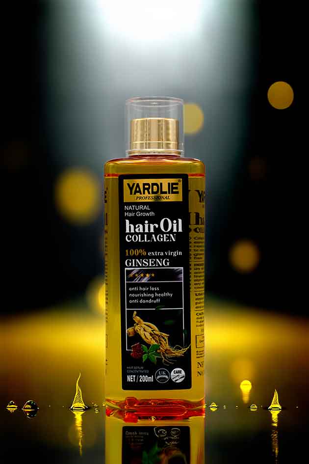 Yardlie Hair Oil Collagen & Ginseng Hair Growth Oil 200ml