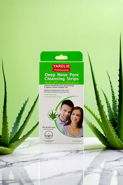 Yardlie Deep Nose Pore Cleansing Strips Aloe Vera 10 Strips Online in Pakistan
