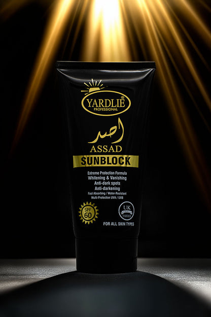 SPF 60 Sunblock Pakistan Yardlie Professional Assad Face 150ml