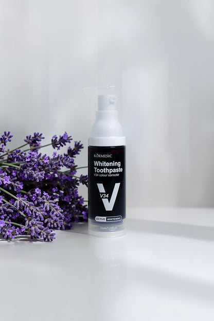 Kormesic V34 Whitening Toothpaste Purple Colour Corrector 35ml