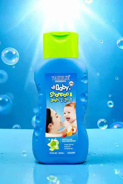 Yardlie Baby Shampoo and Bath 2 in 1 Apple Extract 337ml