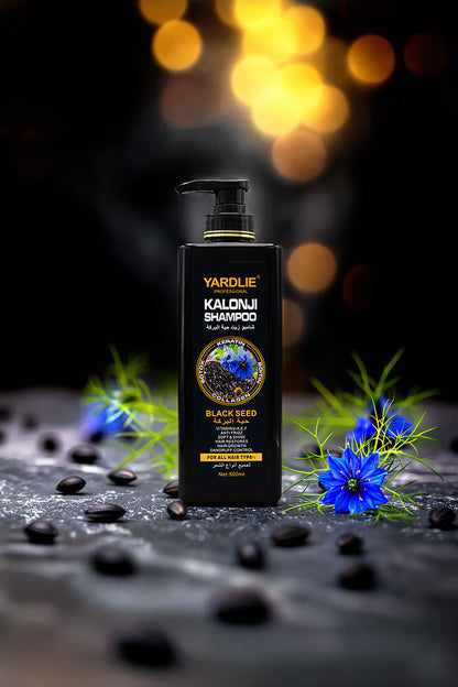 Yardlie Professional Kalonji Black Seed Shampoo with Keratin 500ml