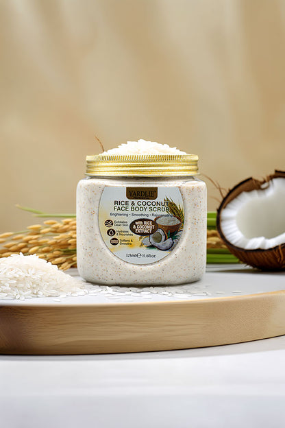 Yardlie Professional Rice and Coconut Face and Body Scrub 325ml