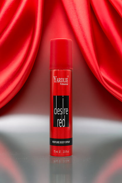 Perfume Body Spray Yardlie Desire Red 75ml Buy in Pakistan