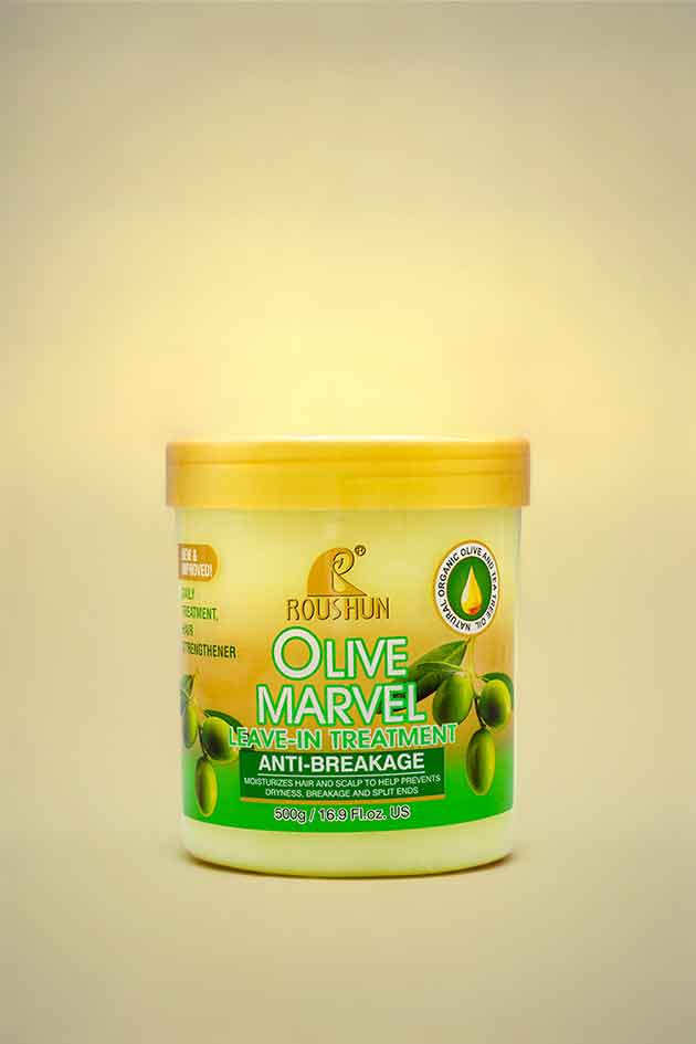 Roushun Olive Marvel Leave In Hair Treatment Anti Breakage 500g