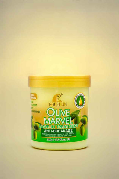 Roushun Olive Marvel Leave In Hair Treatment Anti Breakage 500g