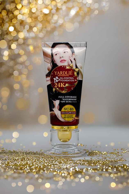 Yardlie VC B5 BB Cream Foundation 24K Oil Control SPF 50 50ml