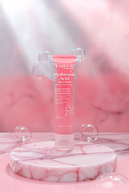 Yardlie Professional Hyaluronic Acid Face Wash with Niacinamide 108g