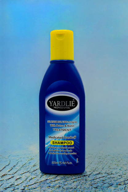 Medicated Dandruff | Shampoo | Selenium Sulfide | Botox & Biotin |  Yardlie | 200ml