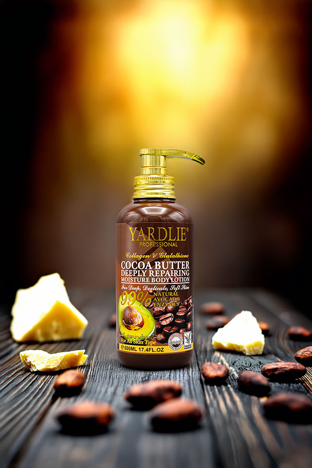Yardlie Professional Cocoa Butter Body Lotion with Collagen 500ml