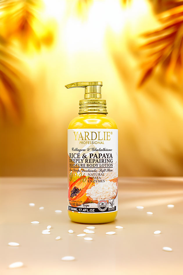 Yardlie Professional Rice and Papaya Body Lotion with Collagen 500ml