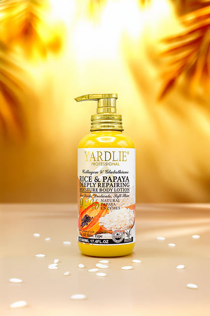 Yardlie Professional Rice and Papaya Body Lotion with Collagen 500ml