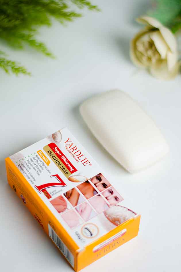 Yardlie Super Whitening Essential Rice Soap Bar for Brighter Even Skin