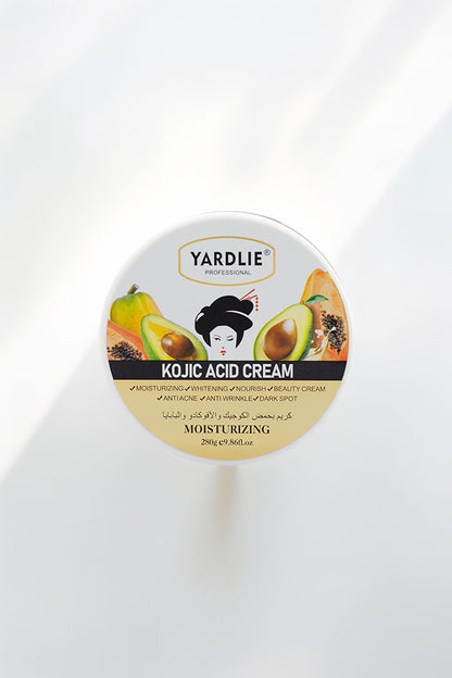 Yardlie Kojic Acid Moisturizing Cream Avocado and Papaya 280g Pakistan