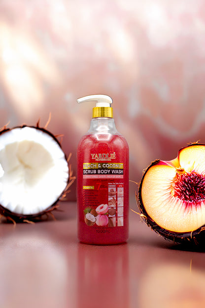Yardlie Peach and Coconut Scrub Body Wash 1000ml Online in Pakistan