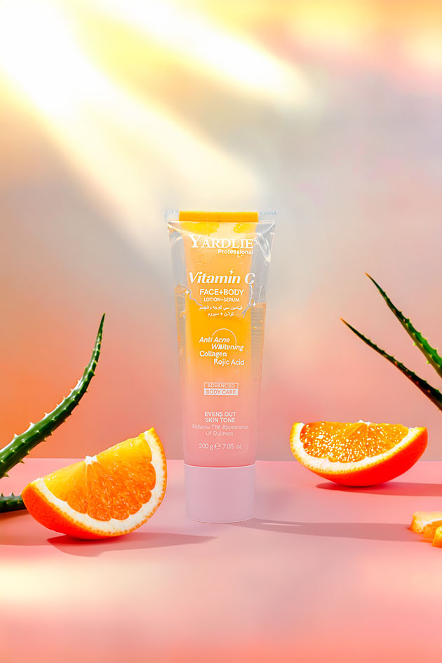 Yardlie Professional Vitamin C Face and Body Lotion Serum 200g