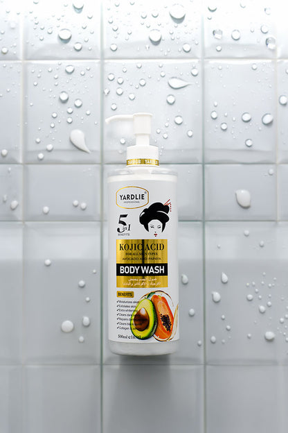 Yardlie Kojic Acid Body Wash Avocado and Papaya 500ml Online in Pakistan
