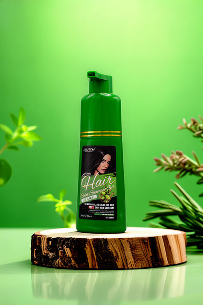 Lichen Natural Black Hair Color Shampoo Gel 200ml Online Pakistan