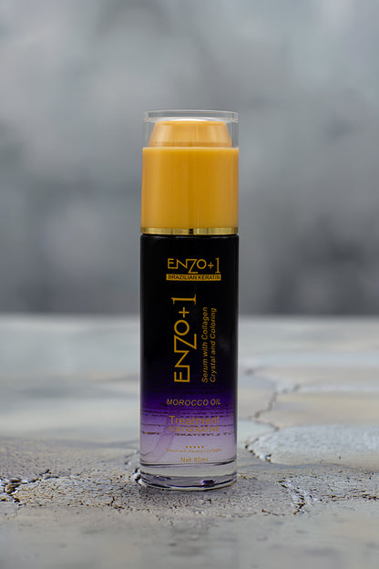 ENZO+1 Morocco Oil Keratin Hair Serum 80ml for Dry Damaged Hair