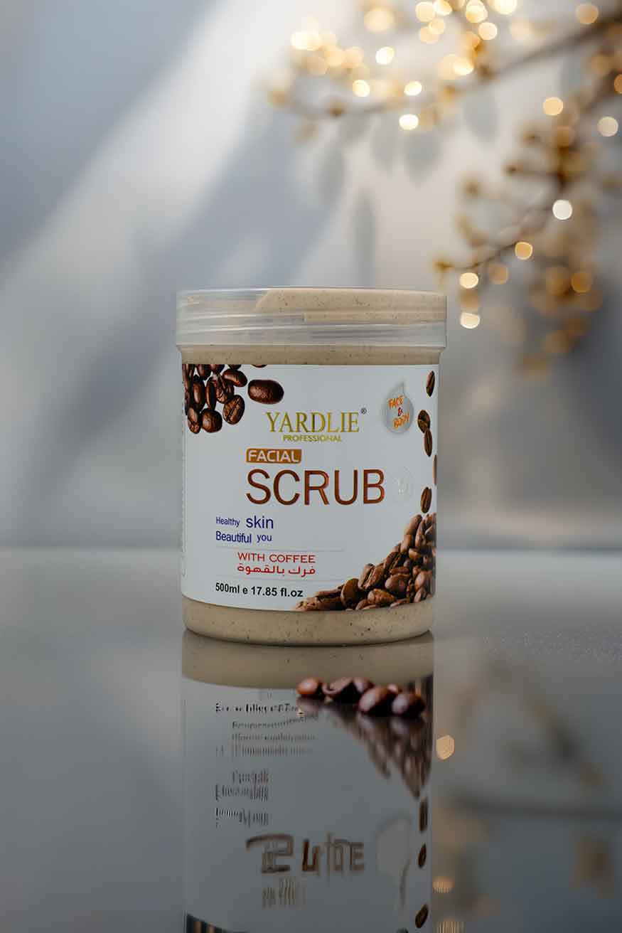 Coffee Facial Scrub Yardlie 500ml Deep Exfoliating Scrub Pakistan