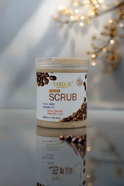 Coffee Facial Scrub Yardlie 500ml Deep Exfoliating Scrub Pakistan