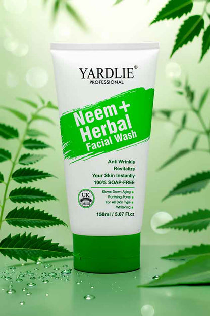 Yardlie Neem + Herbal Facial Wash Purifying Face Cleanser 150ml