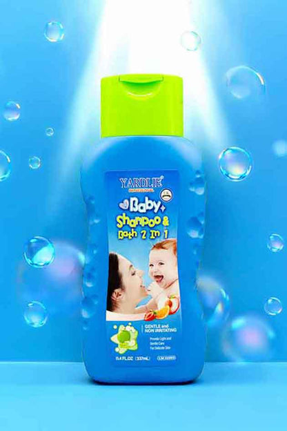 Yardlie Baby Shampoo and Bath 2 in 1 Apple Extract 337ml