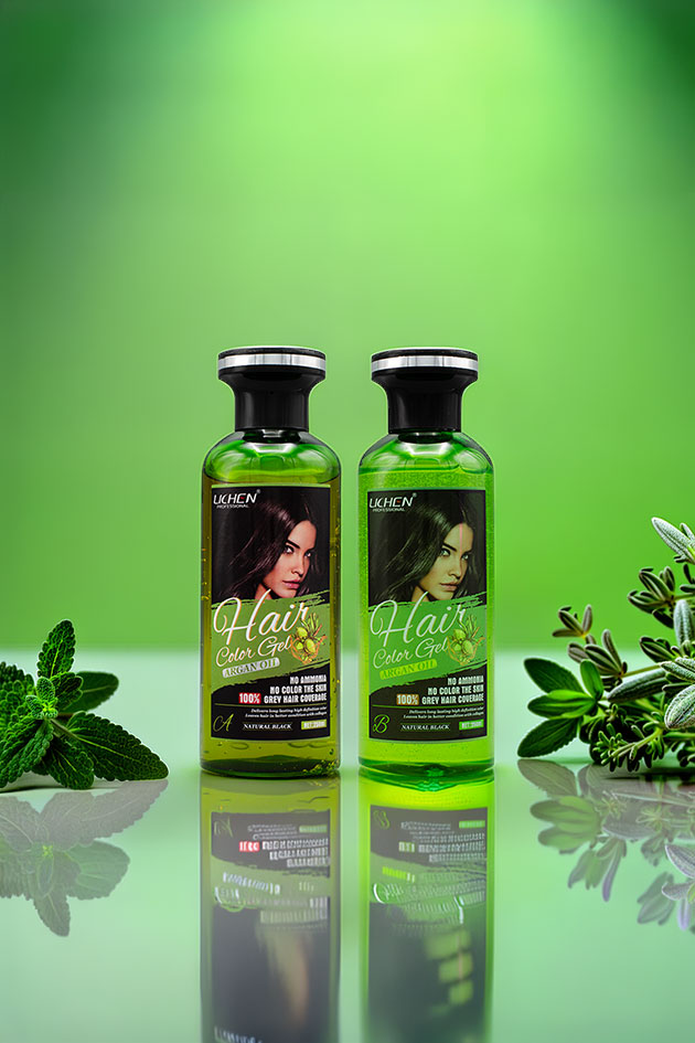 Lichen Argan Oil Natural Black Hair Color Gel 250ml x2 Pakistan