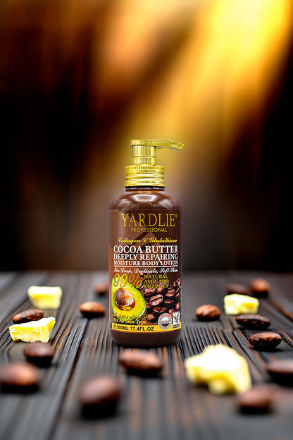 Yardlie Professional Cocoa Butter Body Lotion with Collagen 500ml