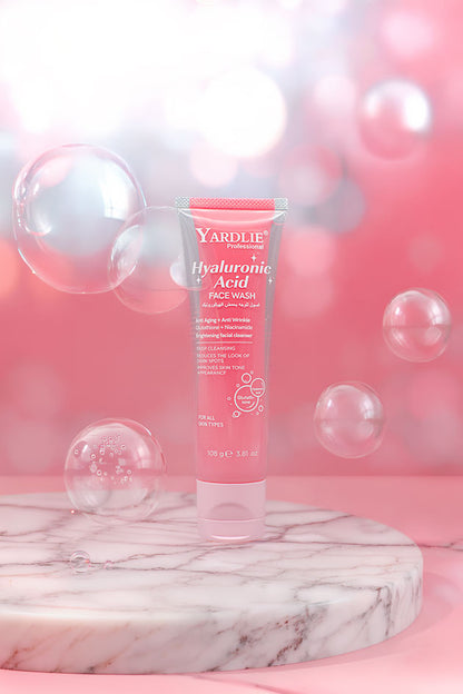Yardlie Professional Hyaluronic Acid Face Wash with Niacinamide 108g