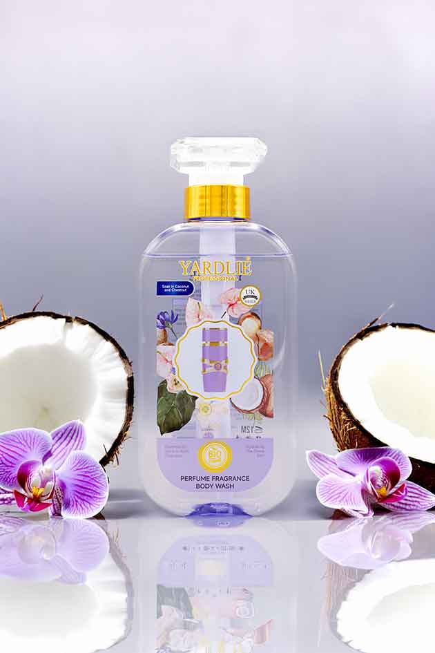 Yardlie Professional Perfume Fragrance Body Wash Coconut Chestnut
