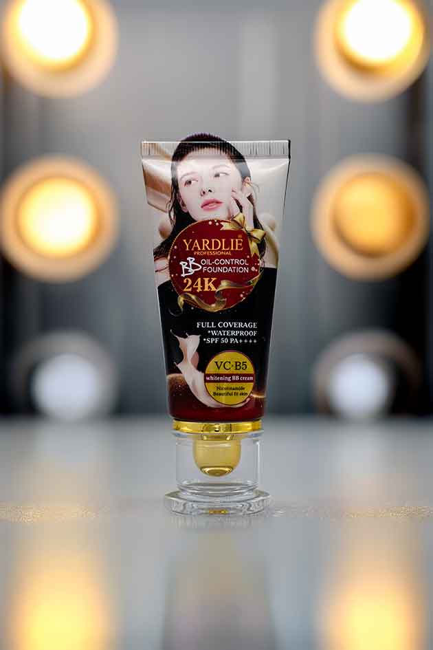 Yardlie VC B5 BB Cream Foundation 24K Oil Control SPF 50 50ml