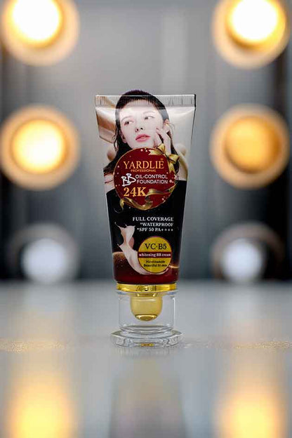 Yardlie VC B5 BB Cream Foundation 24K Oil Control SPF 50 50ml