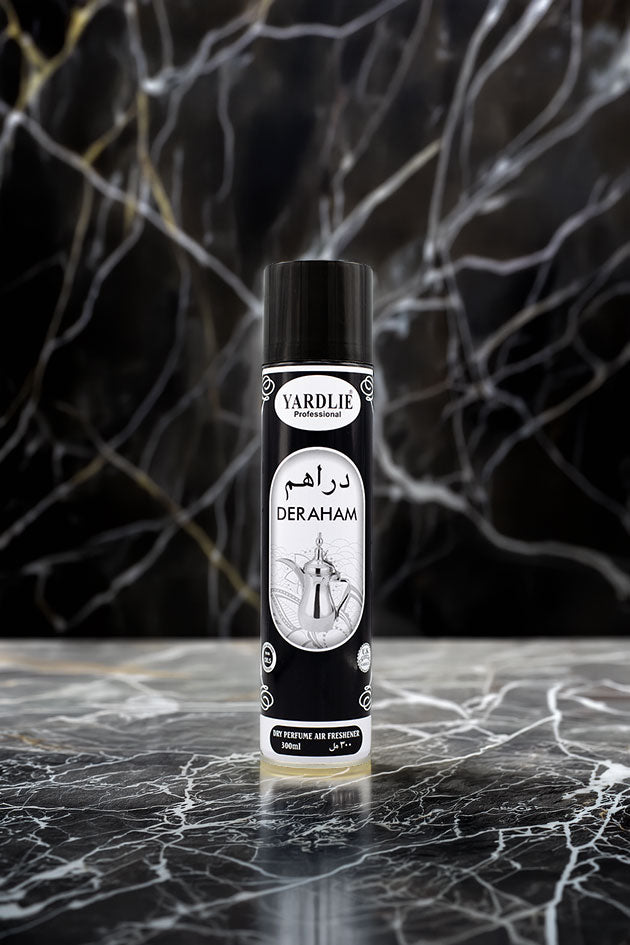 Dry Perfume Air Freshener Yardlie Professional Deraham 300ml Pakistan