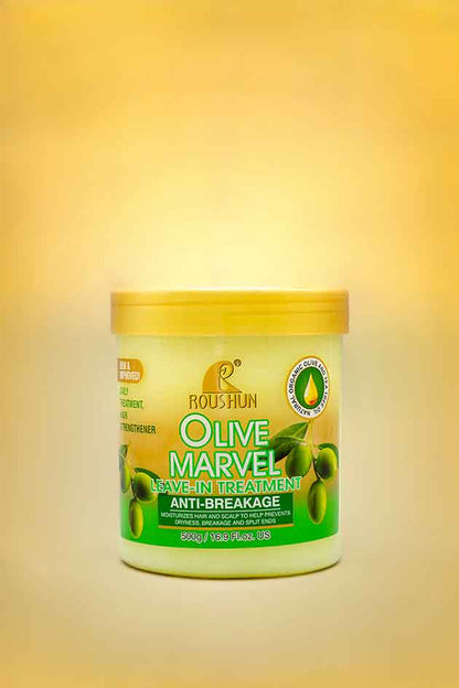 Roushun Olive Marvel Leave In Hair Treatment Anti Breakage 500g