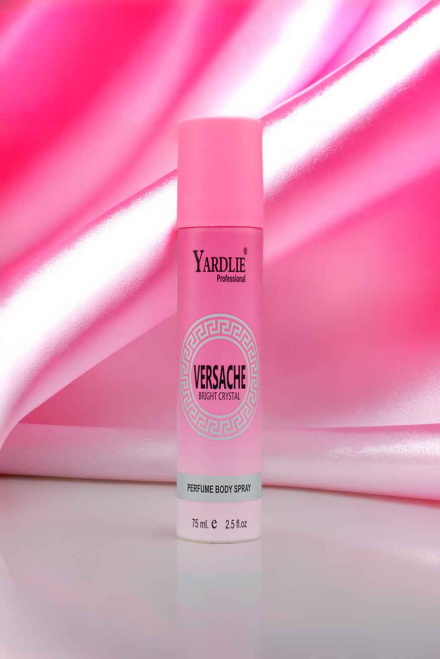 Perfume Body Spray Yardlie Versache Bright Crystal 75ml Women