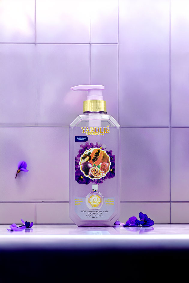 Yardlie Professional Violet and Fruit Moisturizing Body Wash 500ml
